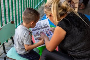 CEIM Eldorado realiza entrega do �Jornal Maternal em Destaque� &agrave;s fam&iacute;lias