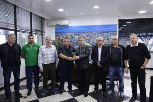 Chapec&oacute; recebe representantes do T&ecirc;nis de Mesa em preparativo para sediar o Campeonato Brasileiro