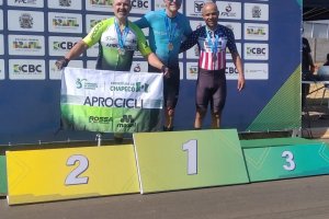 Atleta Chapecoense conquista bons resultados na Copa Brasil de Paraciclismo