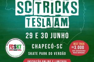 Chapec&oacute; sediar&aacute; Circuito Catarinense de Skate Street