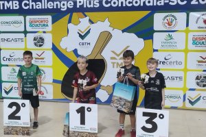 Prefeitura de Chapec&oacute;/ADCTM conquista 7 medalhas no Challenge Plus