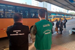 Prefeitura de Chapec&oacute; realiza fiscaliza&ccedil;&atilde;o do transporte coletivo