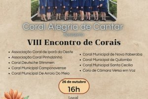 Coral de Arroio do Meio-RS participa de Encontro em Chapec&oacute;