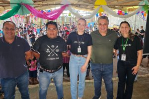 Aldeia Kond&aacute; teve festa alusiva ao Dia das Crian&ccedil;as