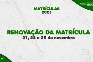 Rede Municipal abre período de rematrículas nesta semana
