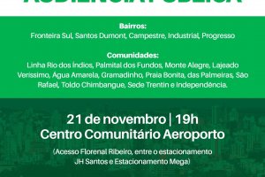 Audiências públicas para revisão do Plano Diretor de Chapecó iniciam nesta quinta-feira