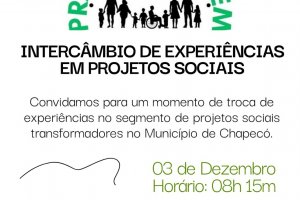 Práticas do bem será promovido pela Secretaria de Assistência Social