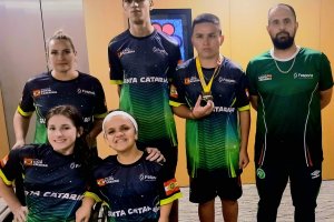 Equipe de Chapecó conquista medalhas nas Paralimpíadas Escolares