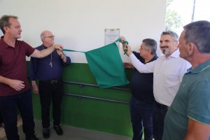 Inaugurada reforma da unidade de sa&uacute;de do Distrito de Marechal Bormann