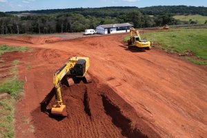 Semana de visitas ao Distrito Industrial de Chapec&oacute; para interessados no leil&atilde;o dos lotes