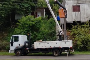 Prefeitura de Chapec&oacute; realiza troca de ilumina&ccedil;&atilde;o por l&acirc;mpadas LED no Goio-&Ecirc;n