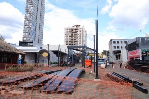 Obras de cobertura do Boulevard Benjamin Constant est&atilde;o em andamento