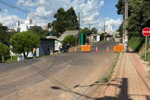 Prefeitura informa sobre fechamento de pontos da rua Ventura Migliorini para obras