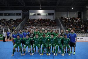 Chape Futsal &eacute; superada na estreia na S&eacute;rie Ouro