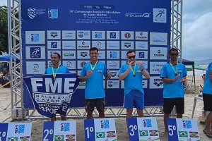 Nata&ccedil;&atilde;o da ACN/Prefeitura de Chapec&oacute; conquista tr&ecirc;s medalhas em Itaja&iacute;