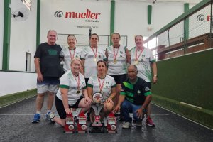 Bocha feminina de Chapec&oacute; conquista t&iacute;tulo da Ta&ccedil;a Santa Catarina