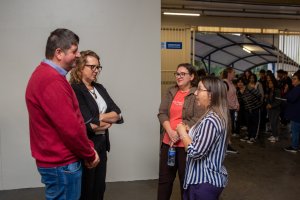 Escola C&iacute;vica e Centro Multiuso recebem visita t&eacute;cnica do Rio Grande do Sul