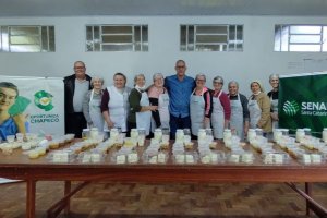 Programa Oportuniza concluiu curso de derivados de leite na comunidade de S&atilde;o Vendelino