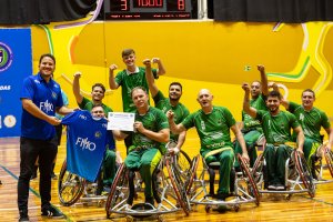 Chapec&oacute; conquistou o terceiro lugar no Campeonato Brasileiro de Handebol em Cadeira de Rodas