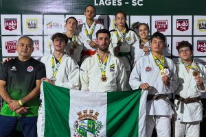 ACHA Jud&ocirc; e APAJ representaram a Prefeitura de Chapec&oacute; com destaque no estadual