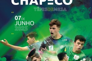 Open Chapec&oacute; movimenta mais de cem mesatenistas neste s&aacute;bado