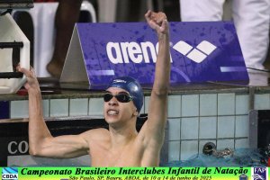 Nadador da Prefeitura/ACN Chapec&oacute; &eacute; vice-campe&atilde;o brasileiro