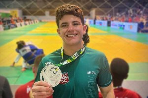 Atleta chapecoense Guilherme Tomaz &eacute; vice-campe&atilde;o brasileiro de jud&ocirc;
