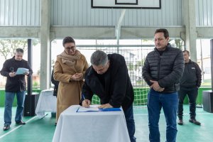 Assinada ordem de servi&ccedil;o para reforma da EBM Neiva Costella 