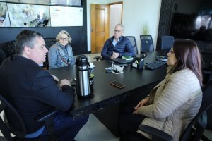 Alice Kuerten visita Unidade de Acolhimento de Chapec&oacute;
