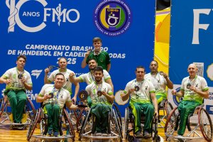 1&ordf; Copa S&atilde;o Miguel do Igua&ccedil;u de Handebol em Cadeira de Rodas