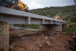 Ponte sobre o Rio Chalana já está liberada