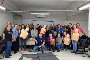 Agentes de Saúde e Agentes de Combate às Endemias recebem curso de primeiros socorros 