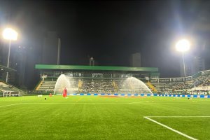 Instalação do novo sistema de iluminação da Arena Condá é concluído