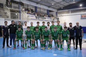 Chape Futsal se mantém com 100% no Catarinense Sub-18