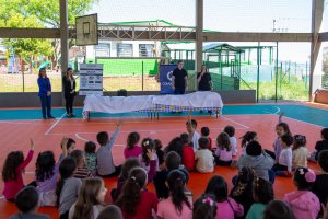 EBM Realeza recebe COMJOVEM/SITRAN de Chapecó para celebrar o Dia das Crianças