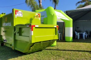 Efapi do Brasil: mais de 100 profissionais garantem a limpeza do parque 