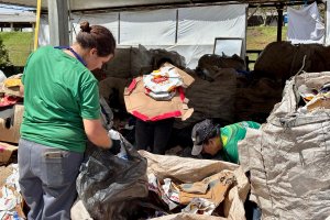 Cerca de 25 toneladas de resíduos foram recicladas na Efapi do Brasil