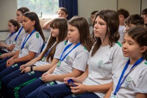 Projeto de L&iacute;ngua Portuguesa incentiva boas pr&aacute;ticas entre alunos