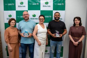 Secretaria de Educação recebe vereadores de Primavera do Leste (MT) para visita técnica