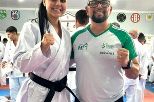 Karateca de Chapecó é faixa preta