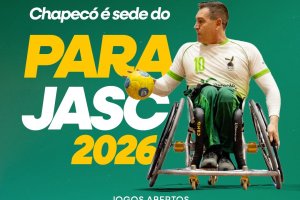 Chapec&oacute; ser&aacute; sede do Parajasc 2026