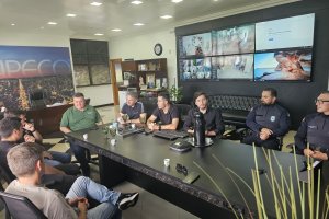 Gendarmeria Nacional Argentina realiza visita institucional para fortalecer coopera&ccedil;&atilde;o