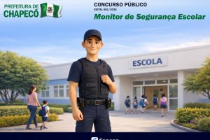 Prefeitura de Chapec&oacute; divulga Concurso P&uacute;blico para Monitor de Seguran&ccedil;a Escolar