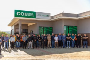 Inaugurada nova base da Guarda Municipal de Chapec&oacute; com central de monitoramento, refor&ccedil;o de equipam