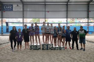 Duplas campe&atilde;s do v&ocirc;lei de praia s&atilde;o definidas no JESC em Chapec&oacute;