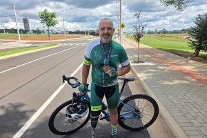 Paratleta Chapecoense conquista bronze no Campeonato Pan-Americano de Paraciclismo