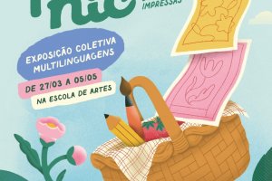 Exposi&ccedil;&atilde;o Coletiva Multilinguagens Print Nic ter&aacute; obras de 16 artistas locais na Escola de Artes de 