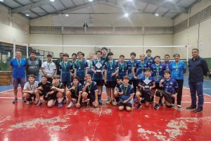 Col&eacute;gio Marista conquista t&iacute;tulo do voleibol masculino nos JESC (12 a 14 anos)