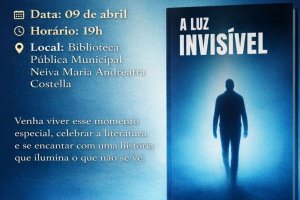 Biblioteca P&uacute;blica Municipal recebe lan&ccedil;amento de livro