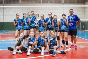 EEB Lourdes Lago conquista t&iacute;tulo do voleibol feminino no JESC
